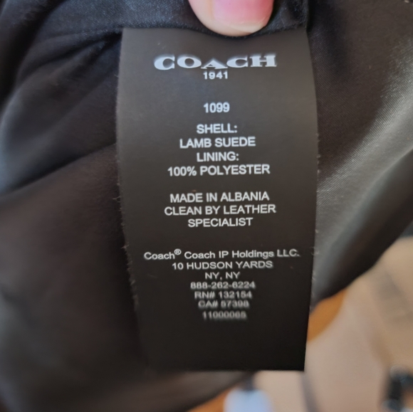 Coach Suede Skirt - size 4 - Picture 6 of 7